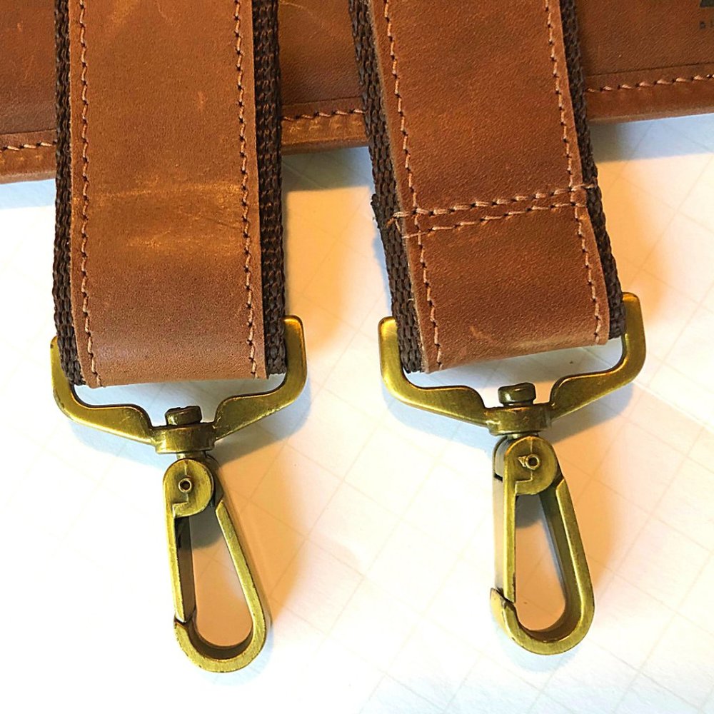 Laptop Bag | Genuine Leather - Handmade - Picture 4 of 8